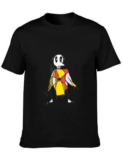 Abstract Character Graphic Tee