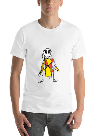 Abstract Character Graphic Tee