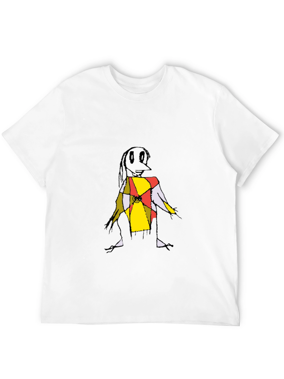 Abstract Character Graphic Tee