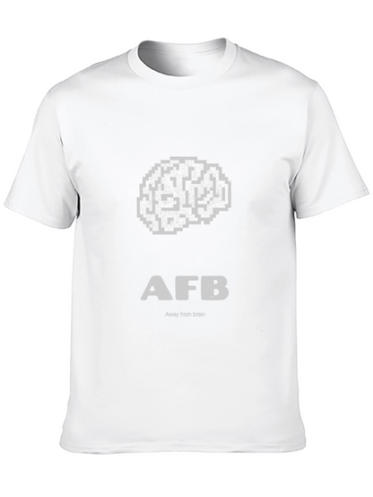 Away From Brain - Funny Graphic Tee