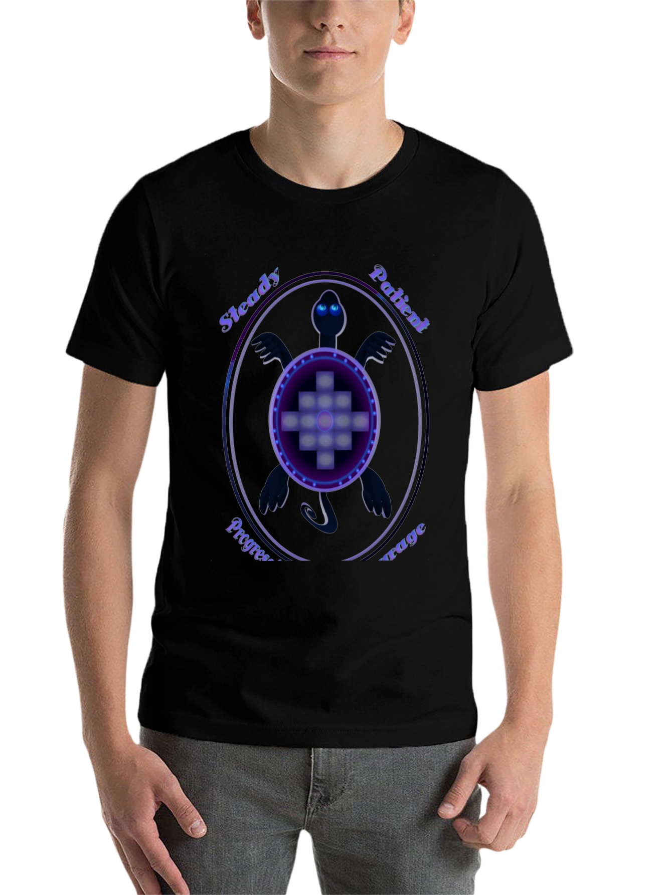 Steady Patient Turtle T-Shirt - Progressive Design