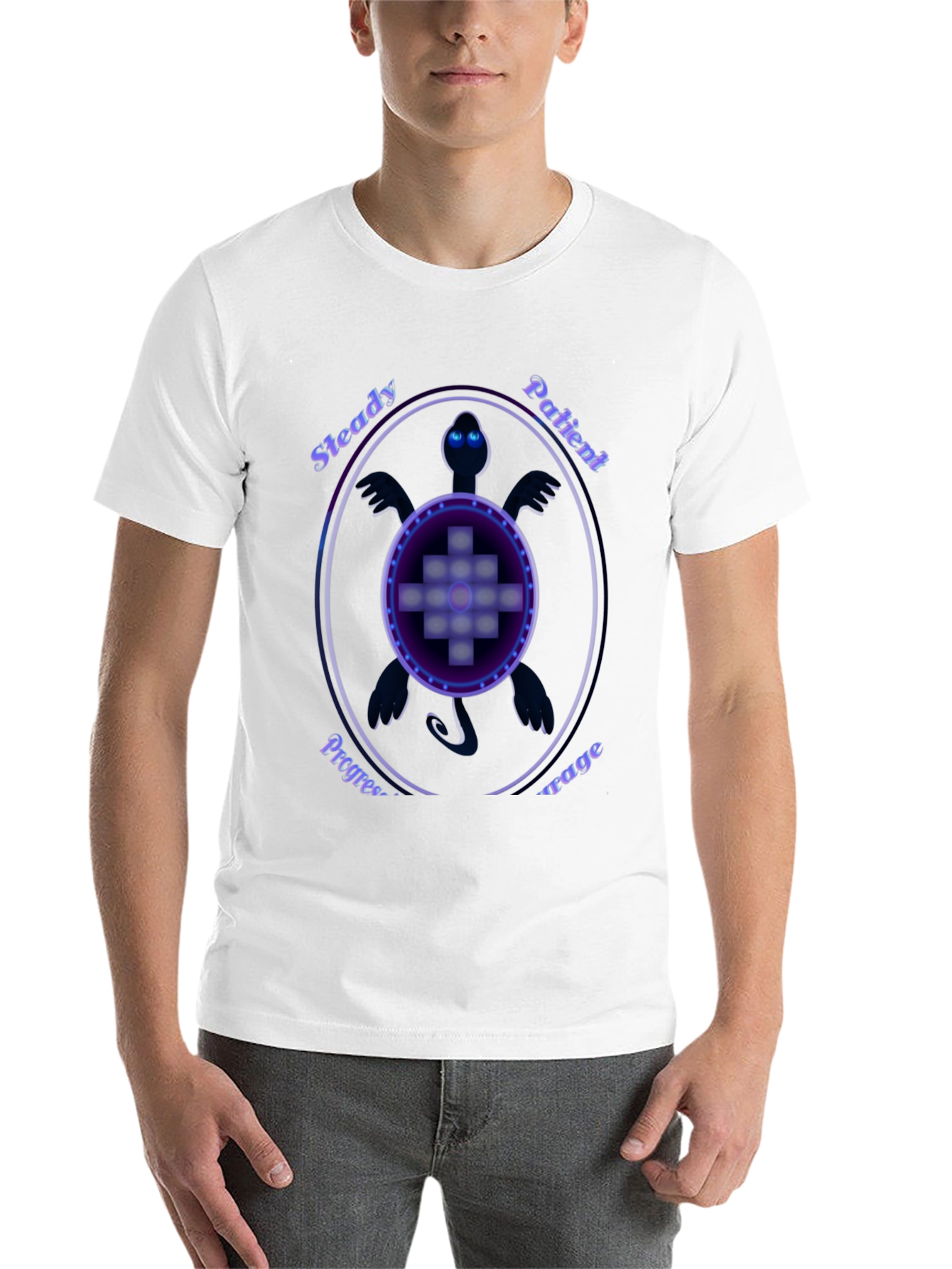 Steady Patient Turtle T-Shirt - Progressive Design