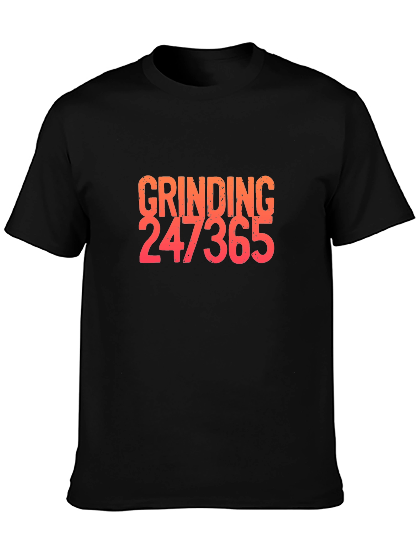 Grinding 247365 Graphic Tee - Black Cotton Blend Shirt