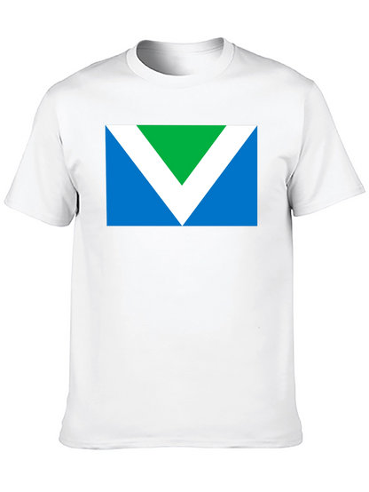 Vegan Flag Graphic T-Shirt - Black