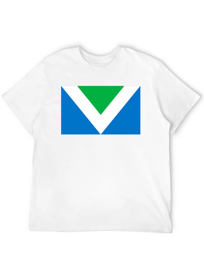 Vegan Flag Graphic T-Shirt - Black