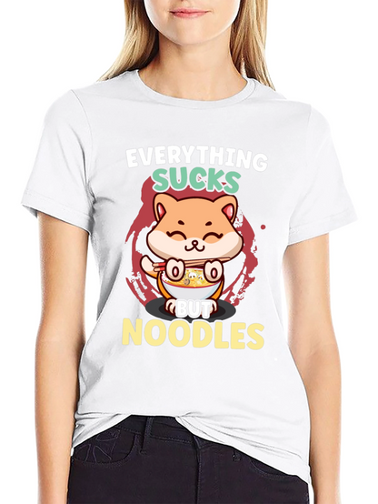 Everything Sucks But Noodles T-Shirt