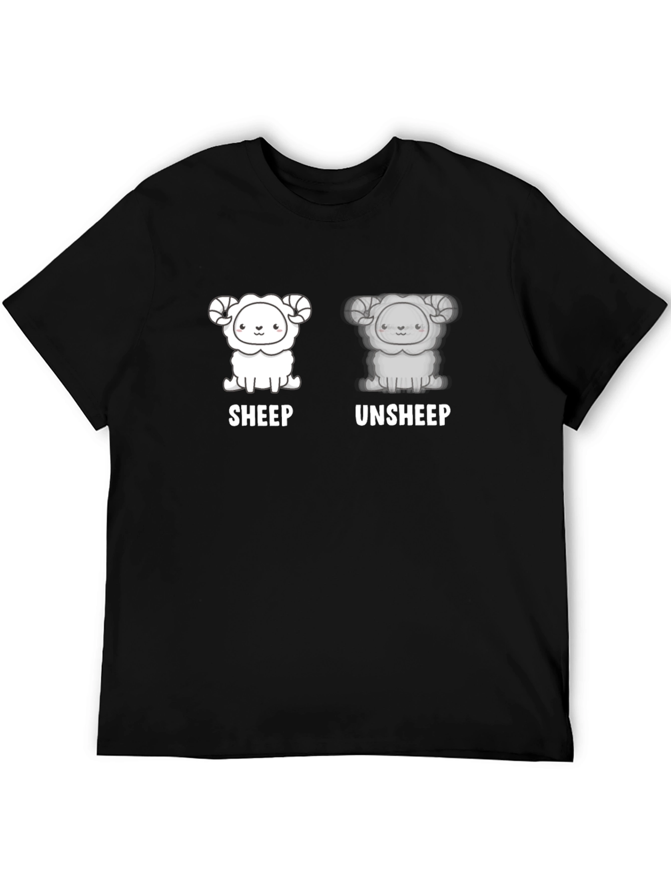 Sheep vs. Unsheep Graphic T-Shirt - Funny Animal Tee