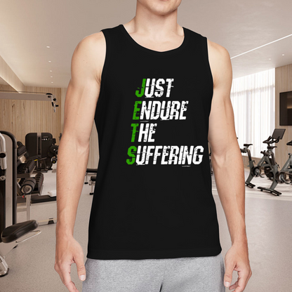 Just Endure The Suffering Motivational Quote Tank Top