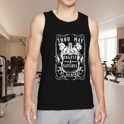 Medieval Knight Funny Meme Vintage Men¡¯s Tank Top