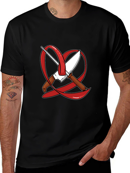 Chefs Heart T-Shirt - Culinary Love Tee