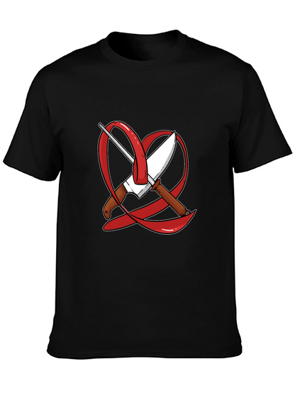 Chefs Heart T-Shirt - Culinary Love Tee