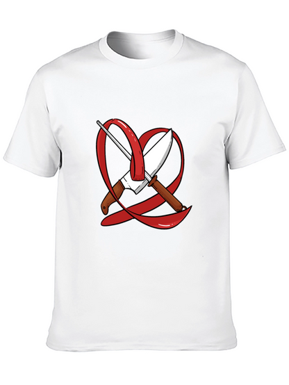 Chefs Heart T-Shirt - Culinary Love Tee