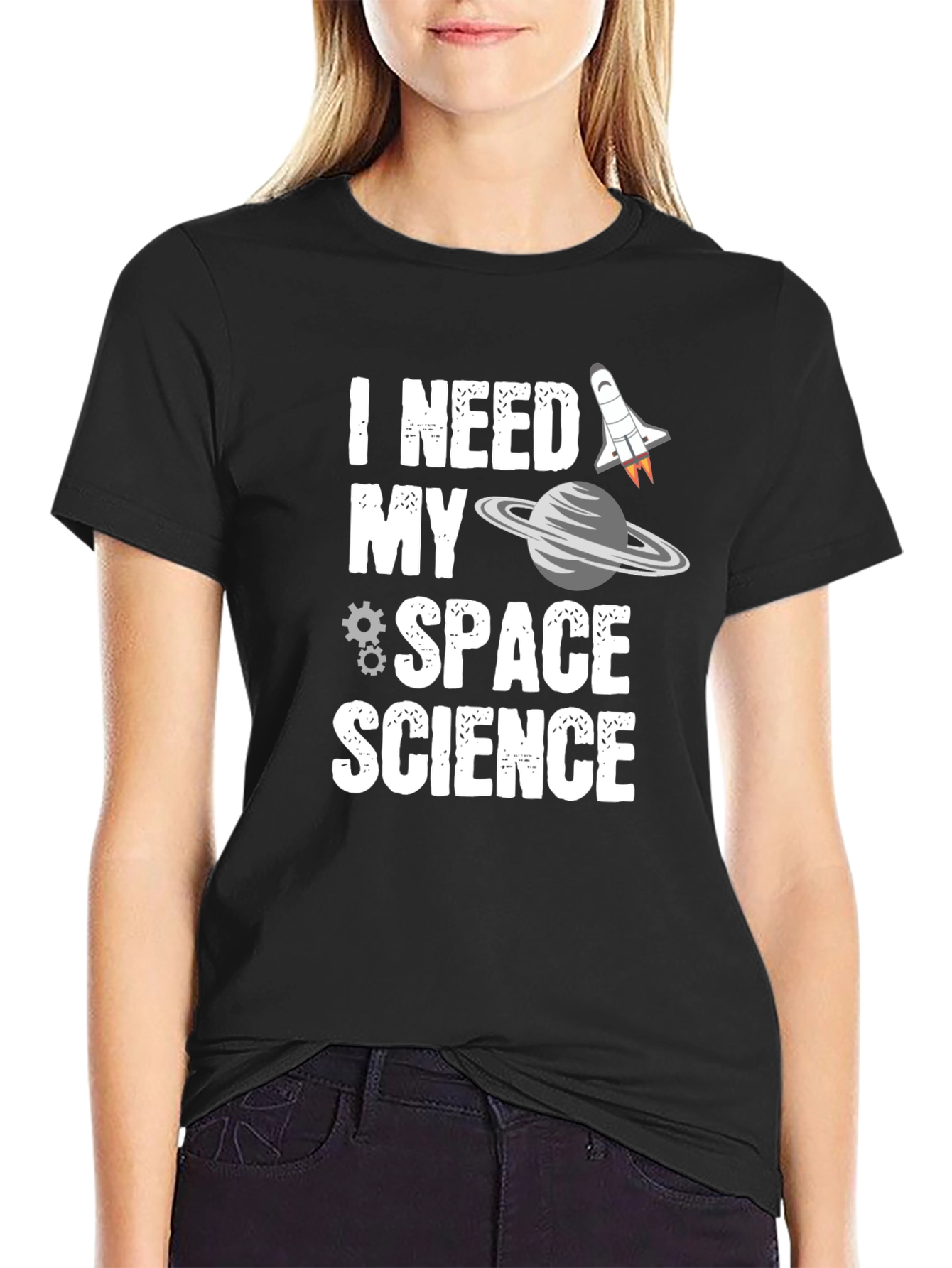 I Need My Space Science Graphic T-Shirt
