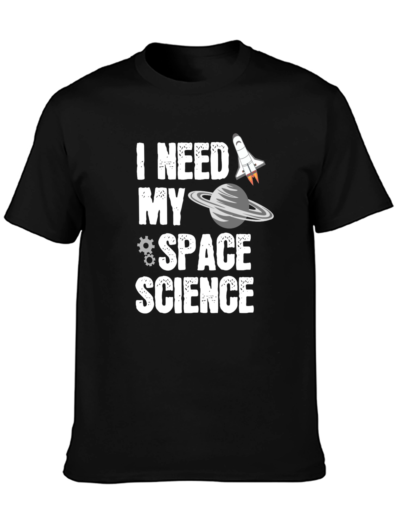 I Need My Space Science Graphic T-Shirt