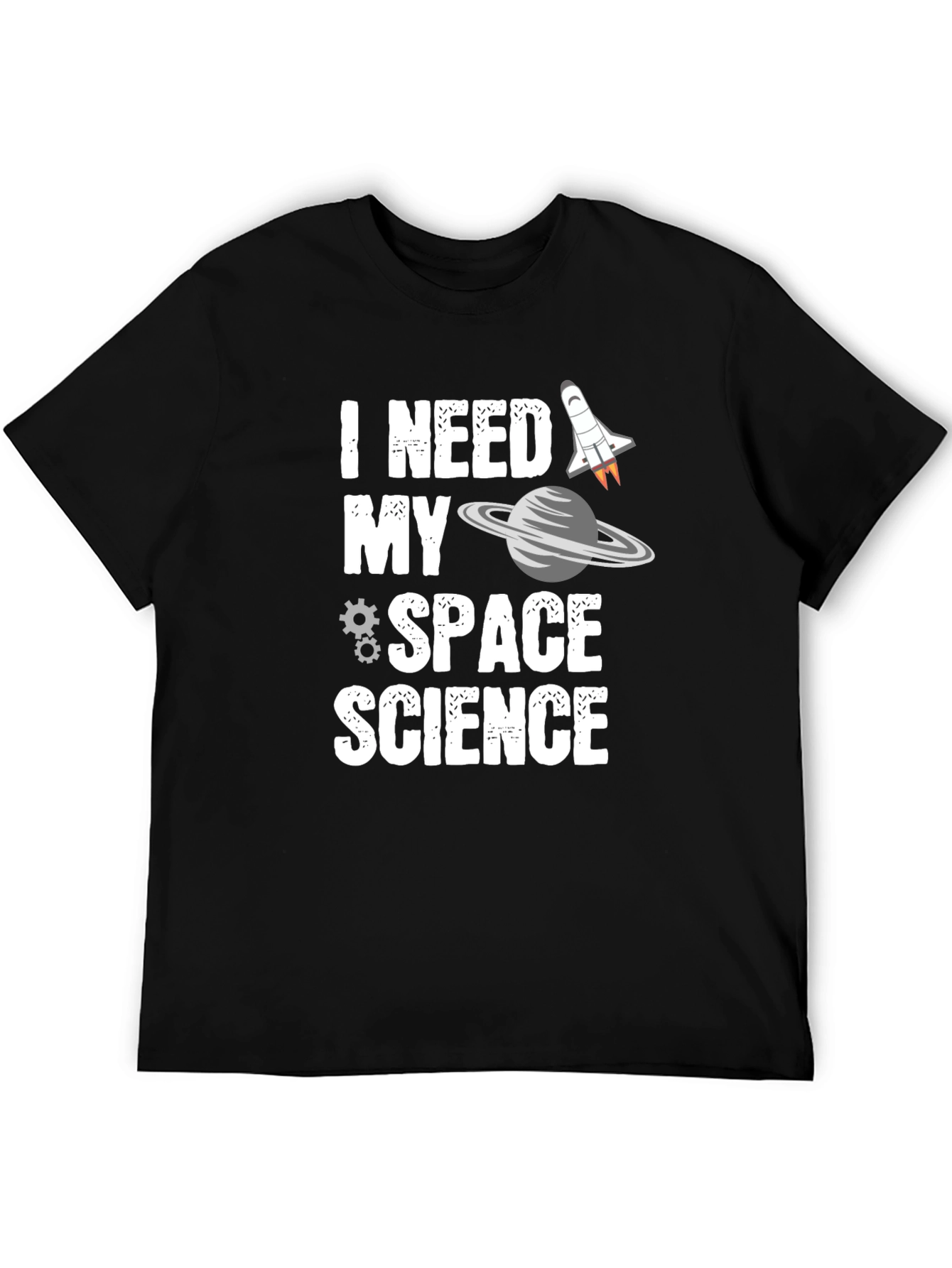 I Need My Space Science Graphic T-Shirt
