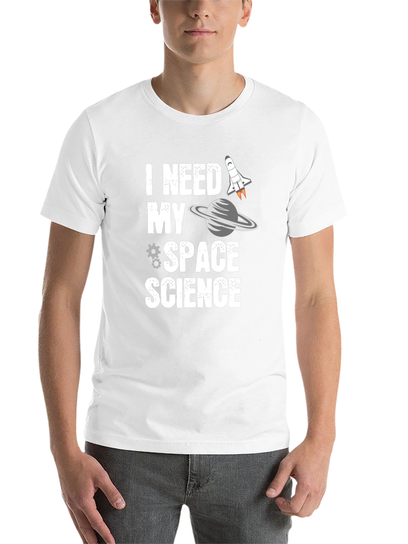 I Need My Space Science Graphic T-Shirt