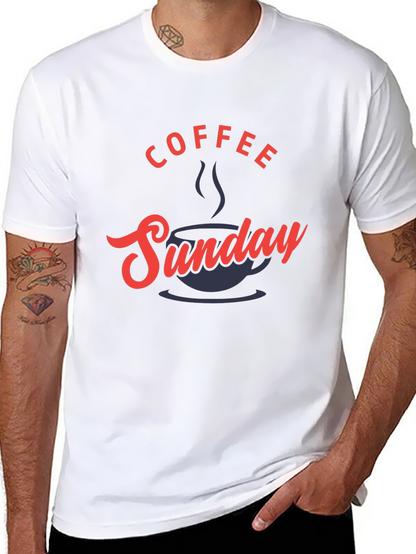 Coffee Sunday Graphic T-Shirt