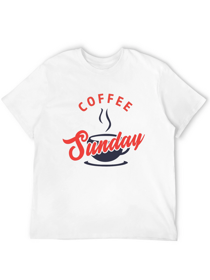 Coffee Sunday Graphic T-Shirt