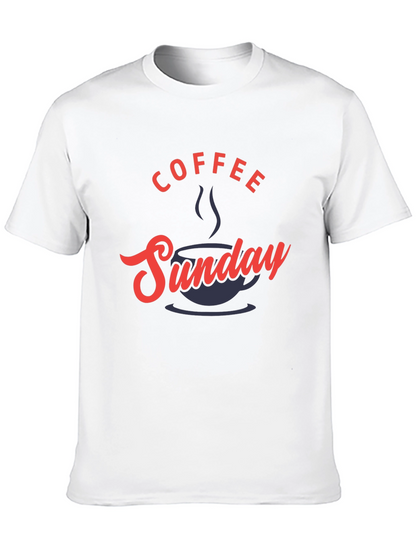 Coffee Sunday Graphic T-Shirt