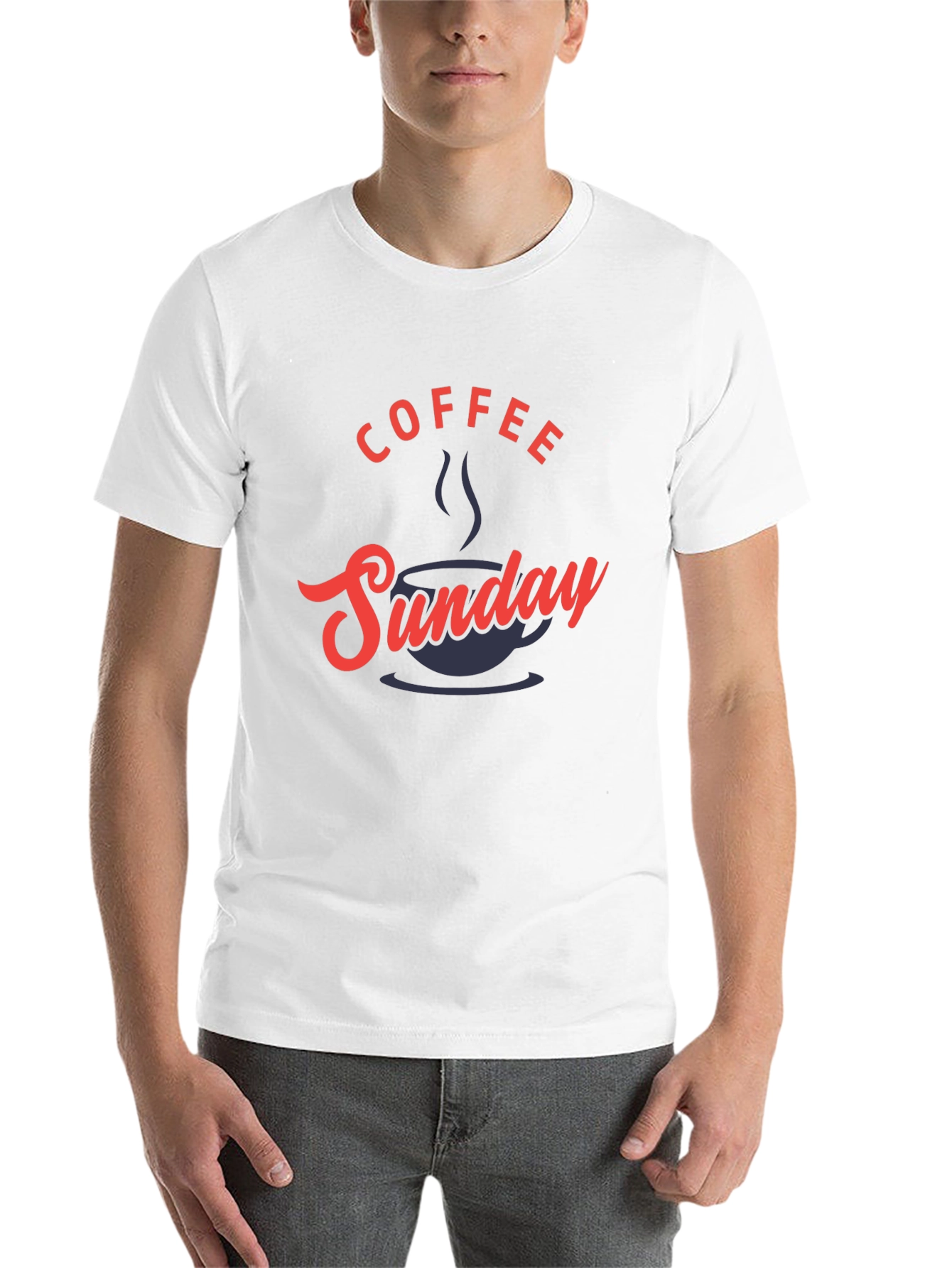 Coffee Sunday Graphic T-Shirt