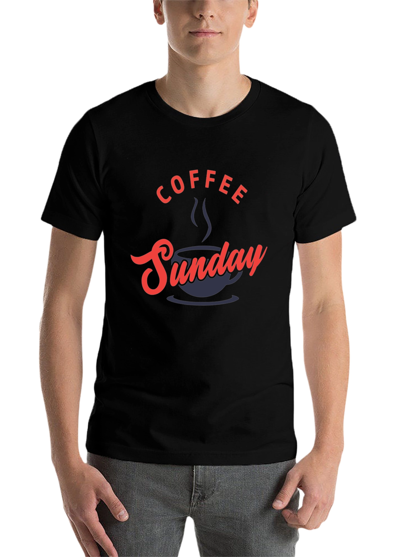 Coffee Sunday Graphic T-Shirt