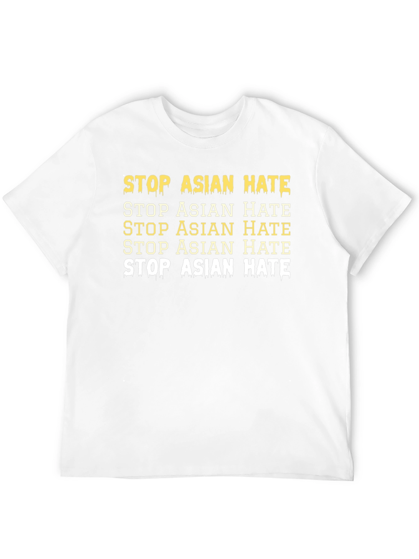 Stop Asian Hate Graphic Tee - Unisex Activism T-Shirt
