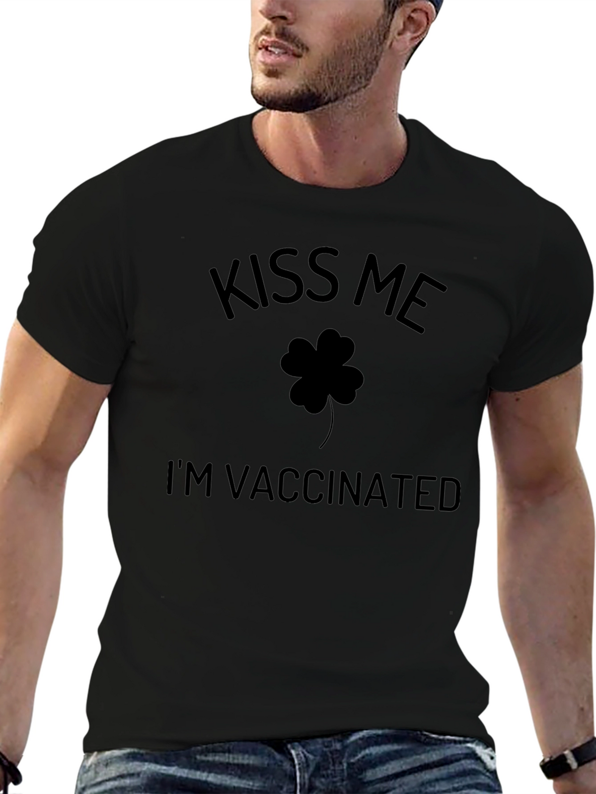 Kiss Me Im Vaccinated St. Patricks Day T-Shirt