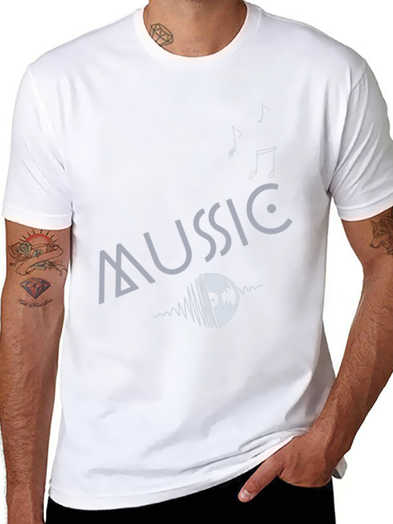 Music Lovers Tee - Vinyl Graphic T-Shirt