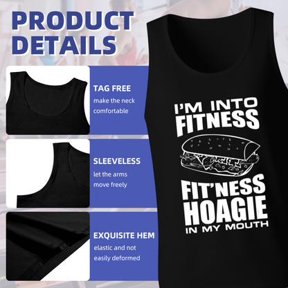I¡¯m Into Fitness Hoagie Sandwich Humor Tank