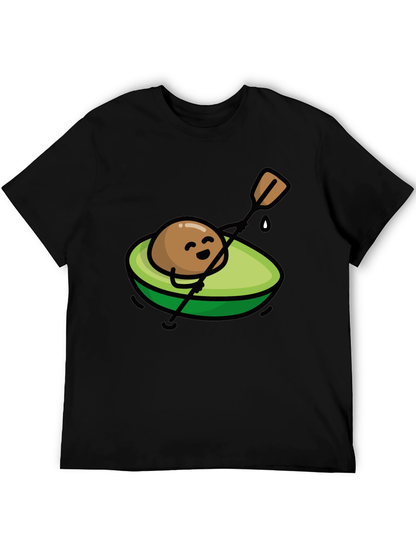 Avocado Kayak T-Shirt - Cute Graphic Tee