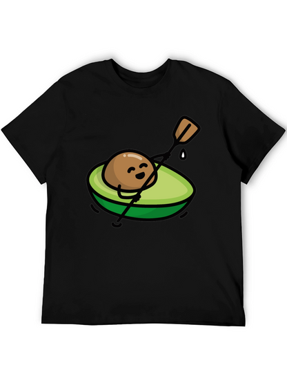 Avocado Kayak T-Shirt - Cute Graphic Tee
