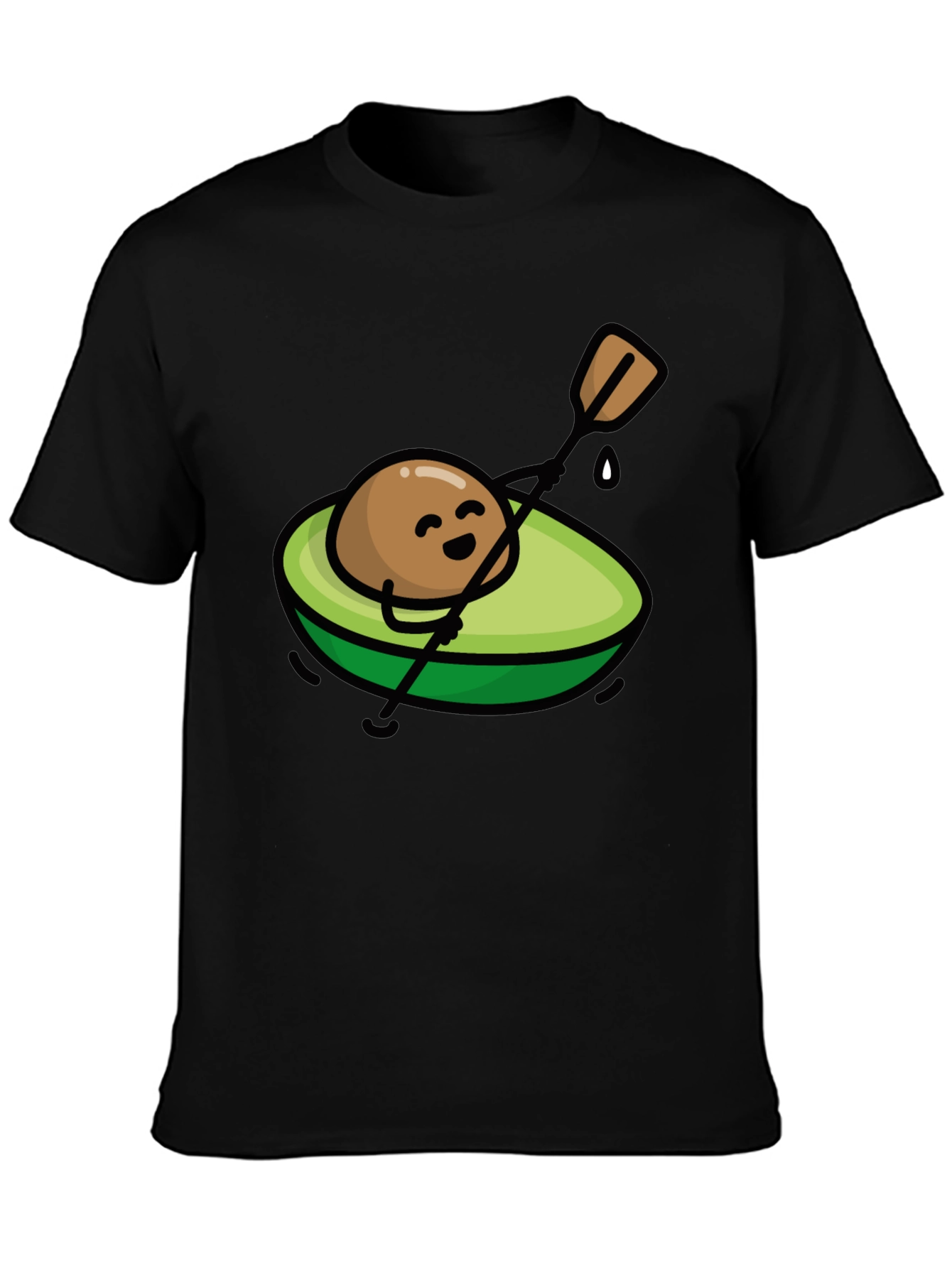 Avocado Kayak T-Shirt - Cute Graphic Tee