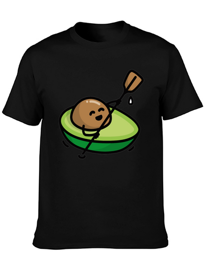 Avocado Kayak T-Shirt - Cute Graphic Tee