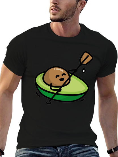 Avocado Kayak T-Shirt - Cute Graphic Tee