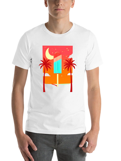 Tropical Popsicle Graphic Tee - Summer Vibes
