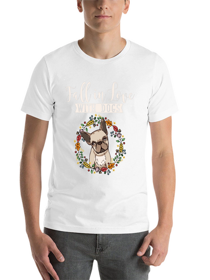 Fall In Love With Dogs Graphic Tee