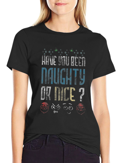 Naughty or Nice Christmas T-Shirt