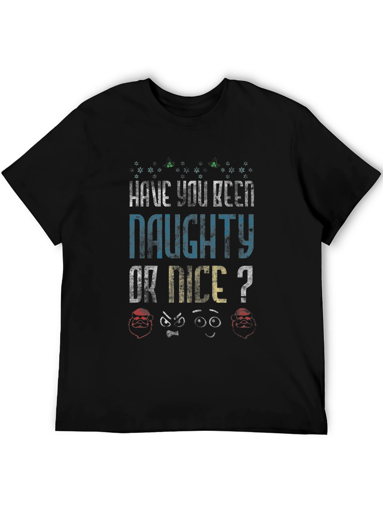 Naughty or Nice Christmas T-Shirt