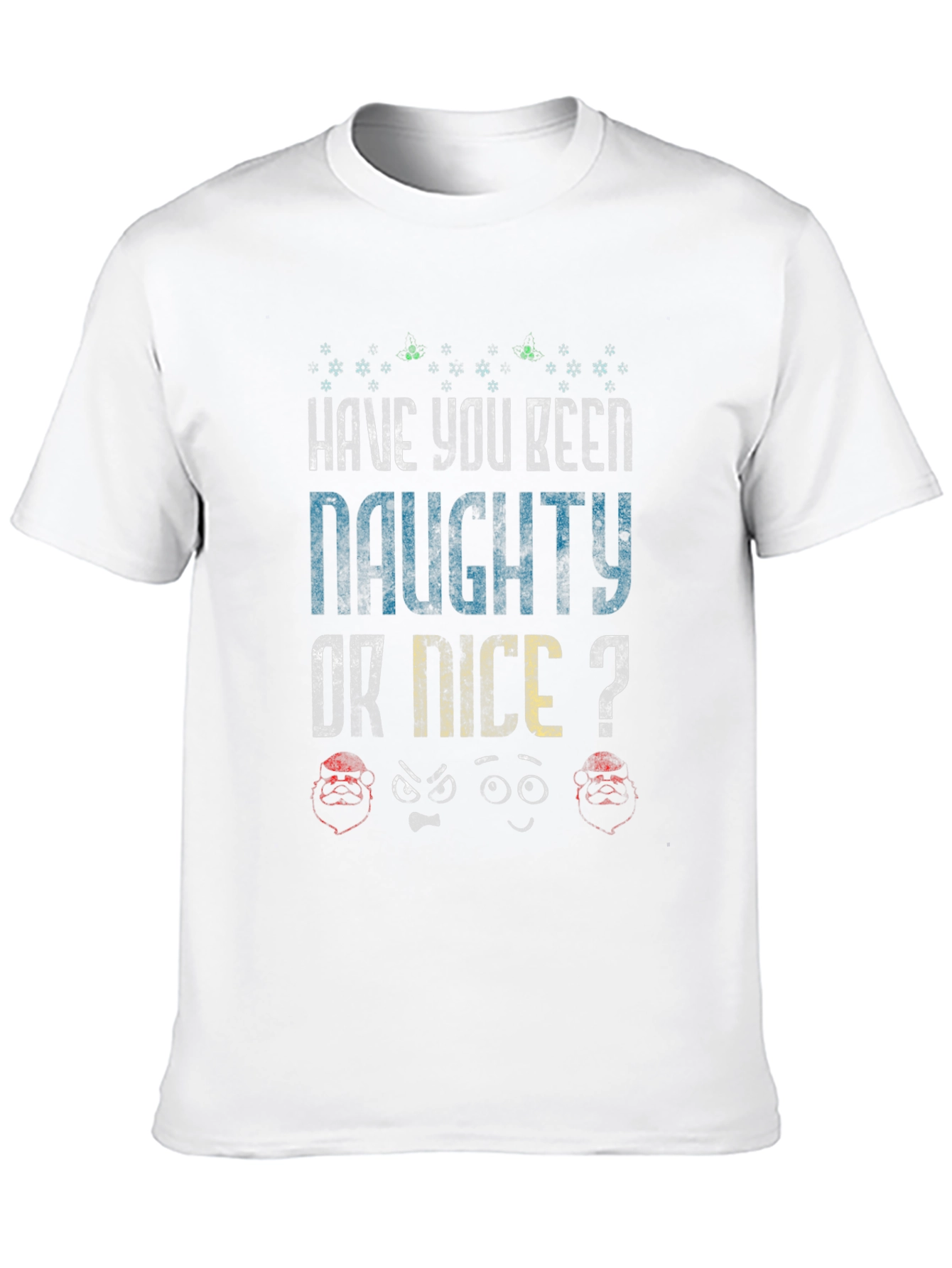 Naughty or Nice Christmas T-Shirt