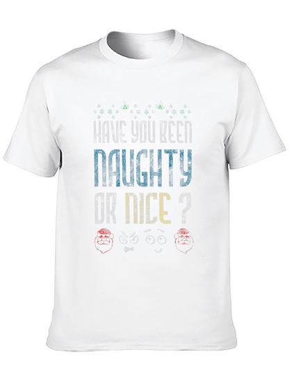 Naughty or Nice Christmas T-Shirt