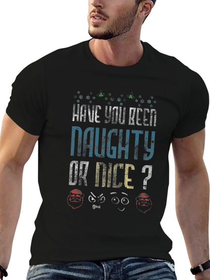 Naughty or Nice Christmas T-Shirt