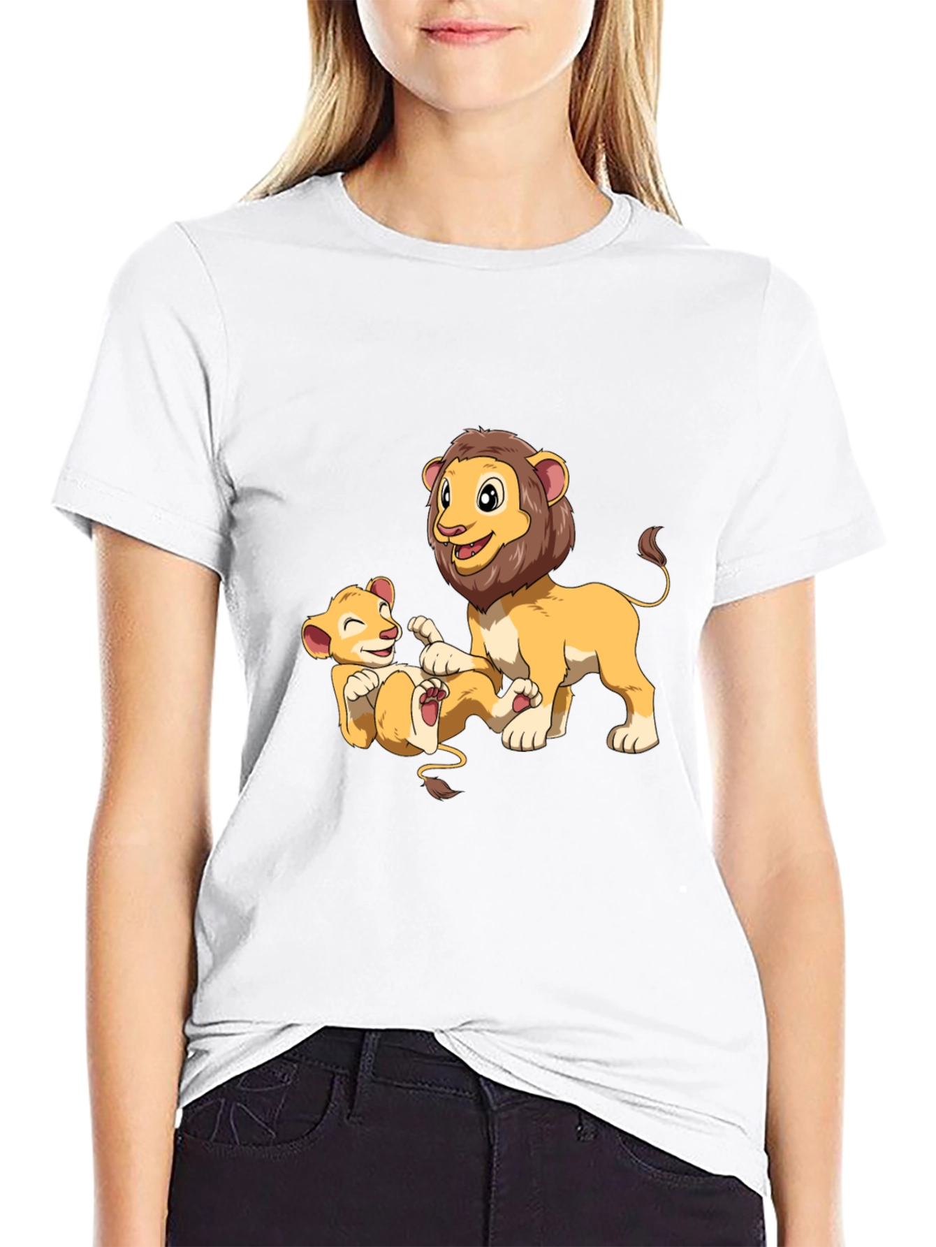 Lion King T-Shirt - Simba and Mufasa