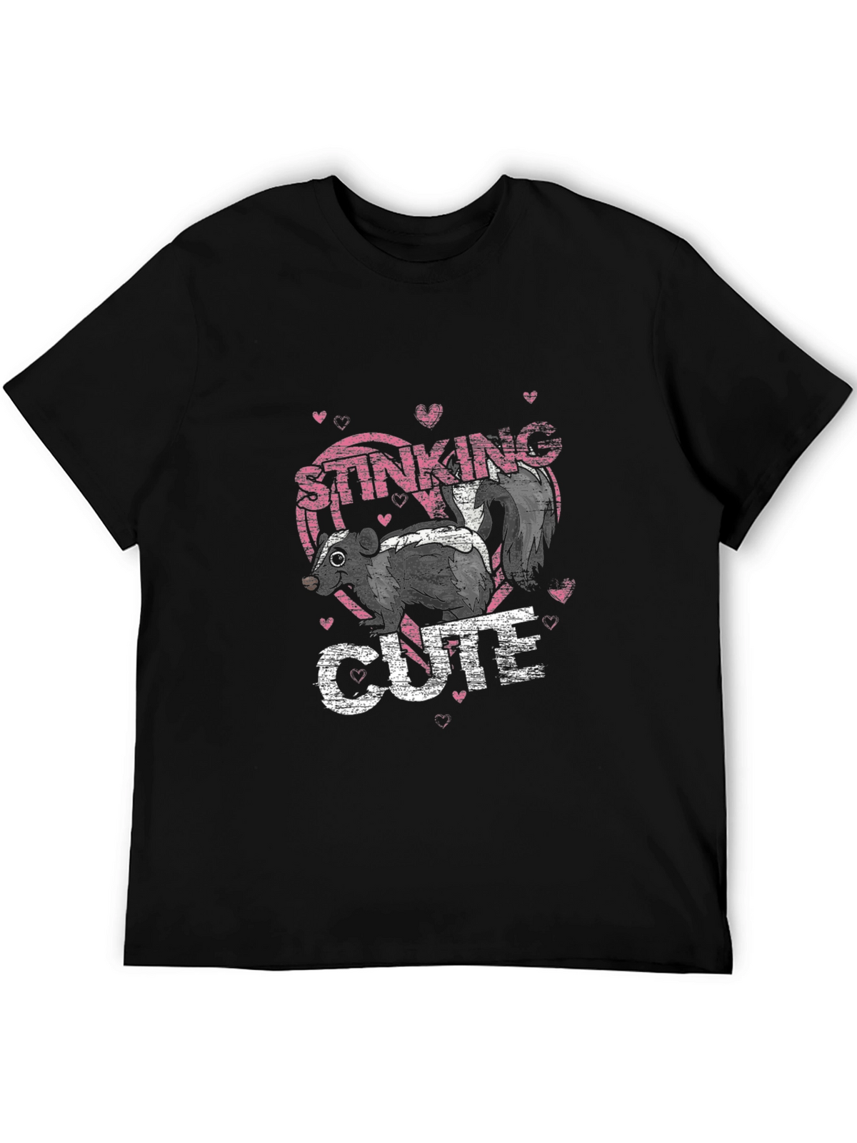 Stinking Cute Skunk Graphic T-Shirt