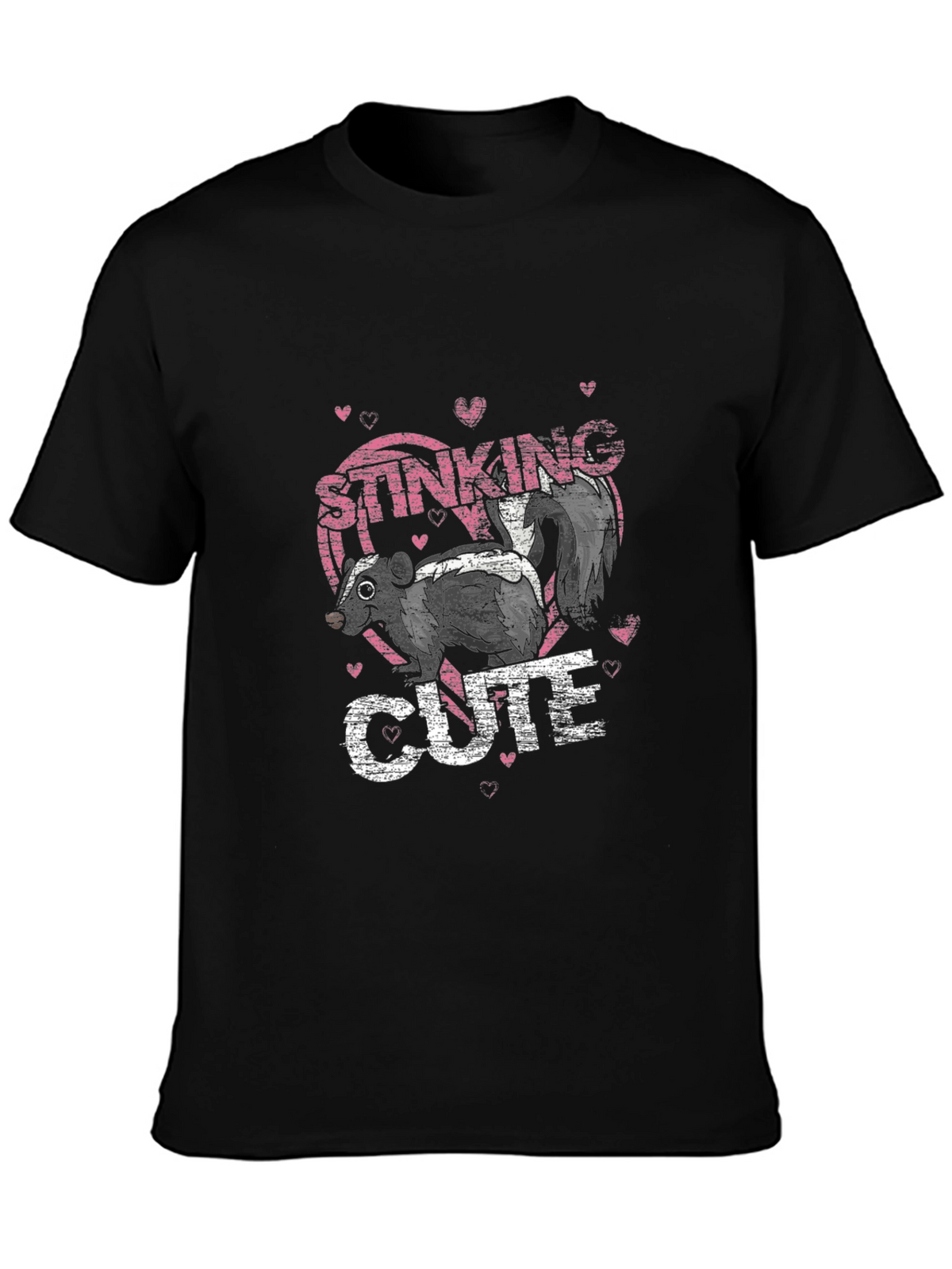 Stinking Cute Skunk Graphic T-Shirt