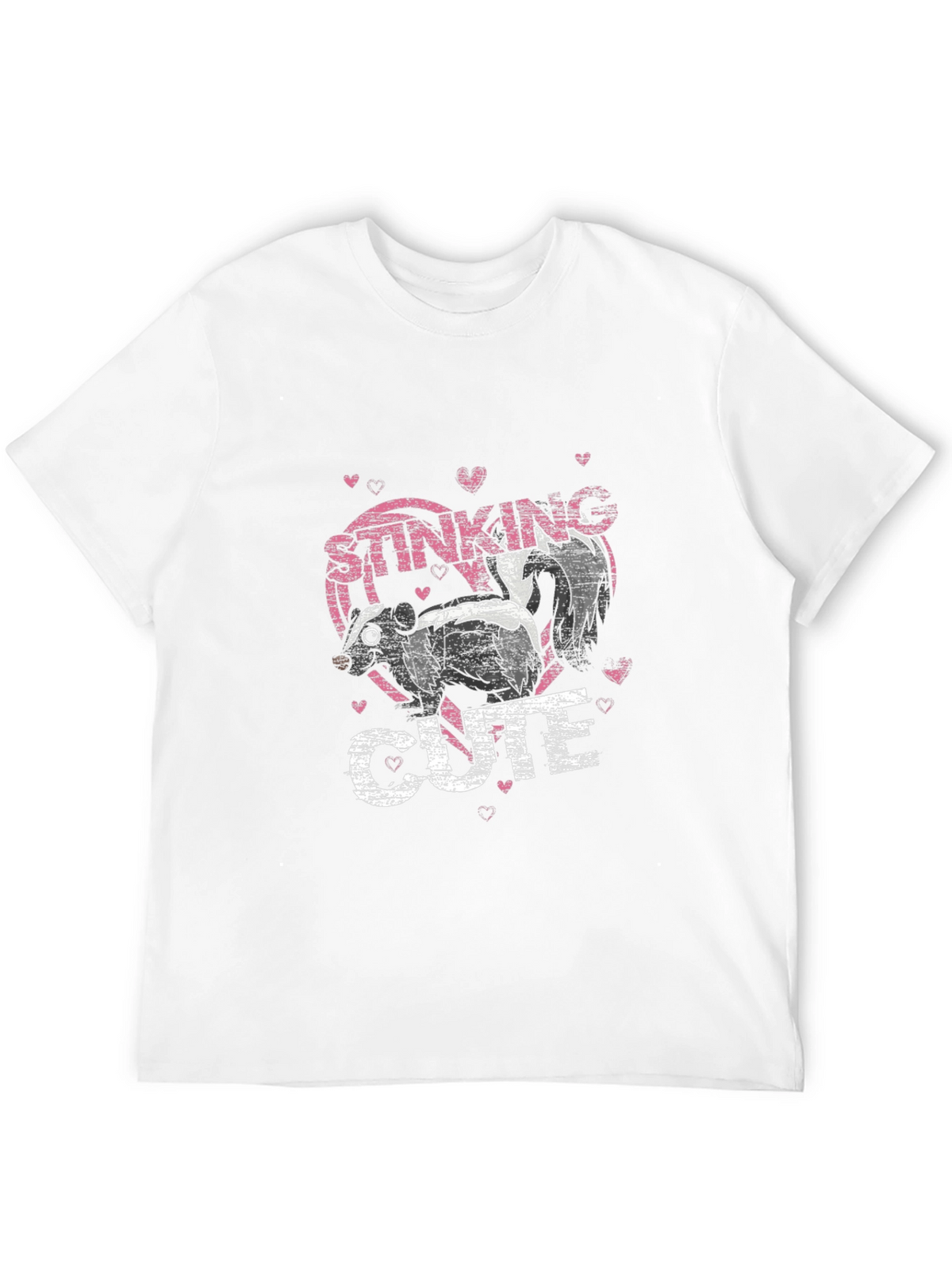 Stinking Cute Skunk Graphic T-Shirt
