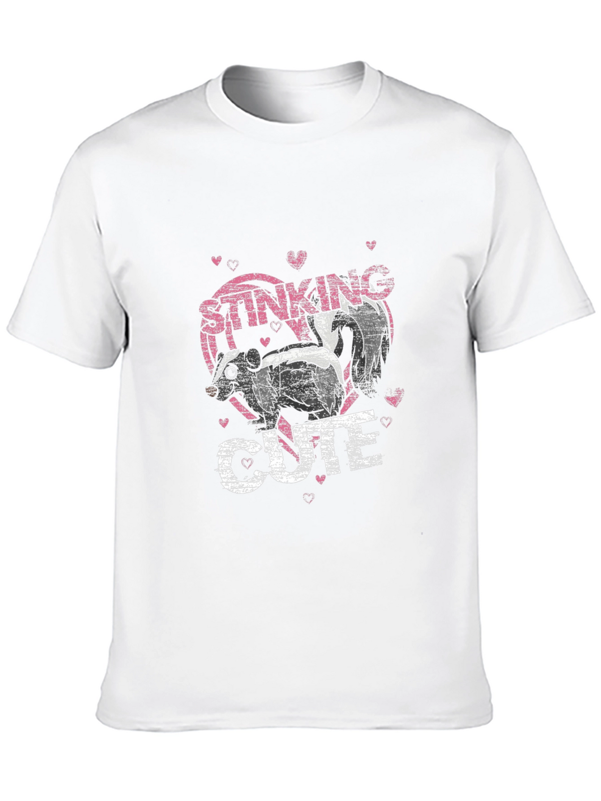 Stinking Cute Skunk Graphic T-Shirt
