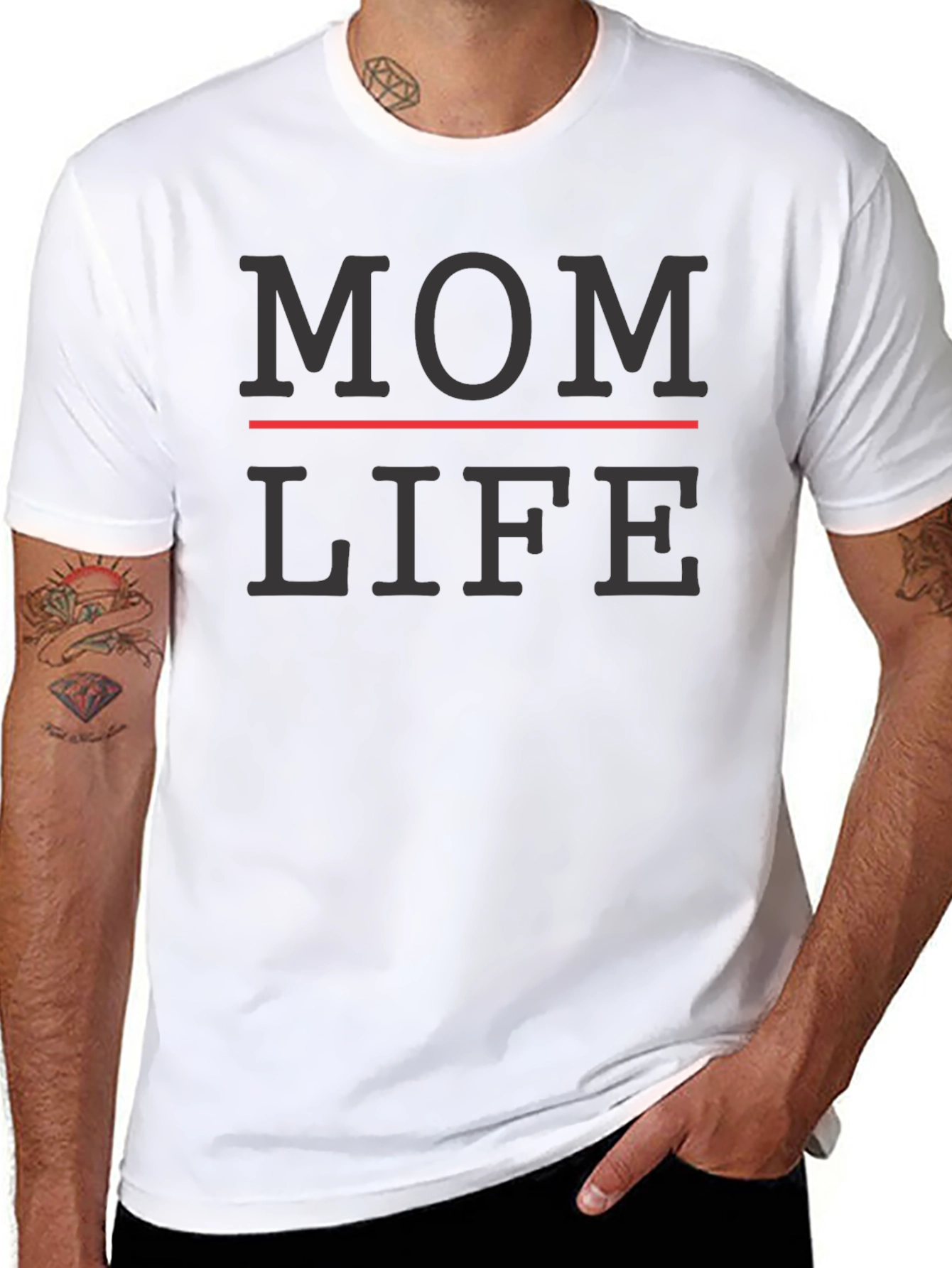 Mom Life T-Shirt - Comfortable Everyday Wear