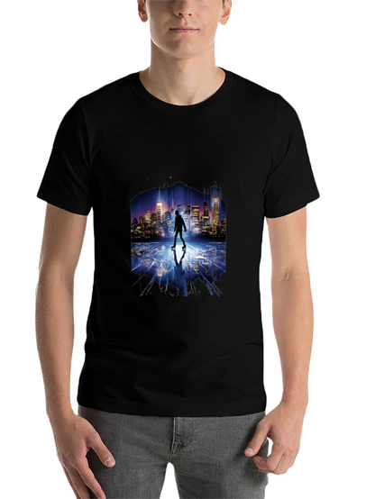 Cityscape Reflection T-Shirt - Urban Style