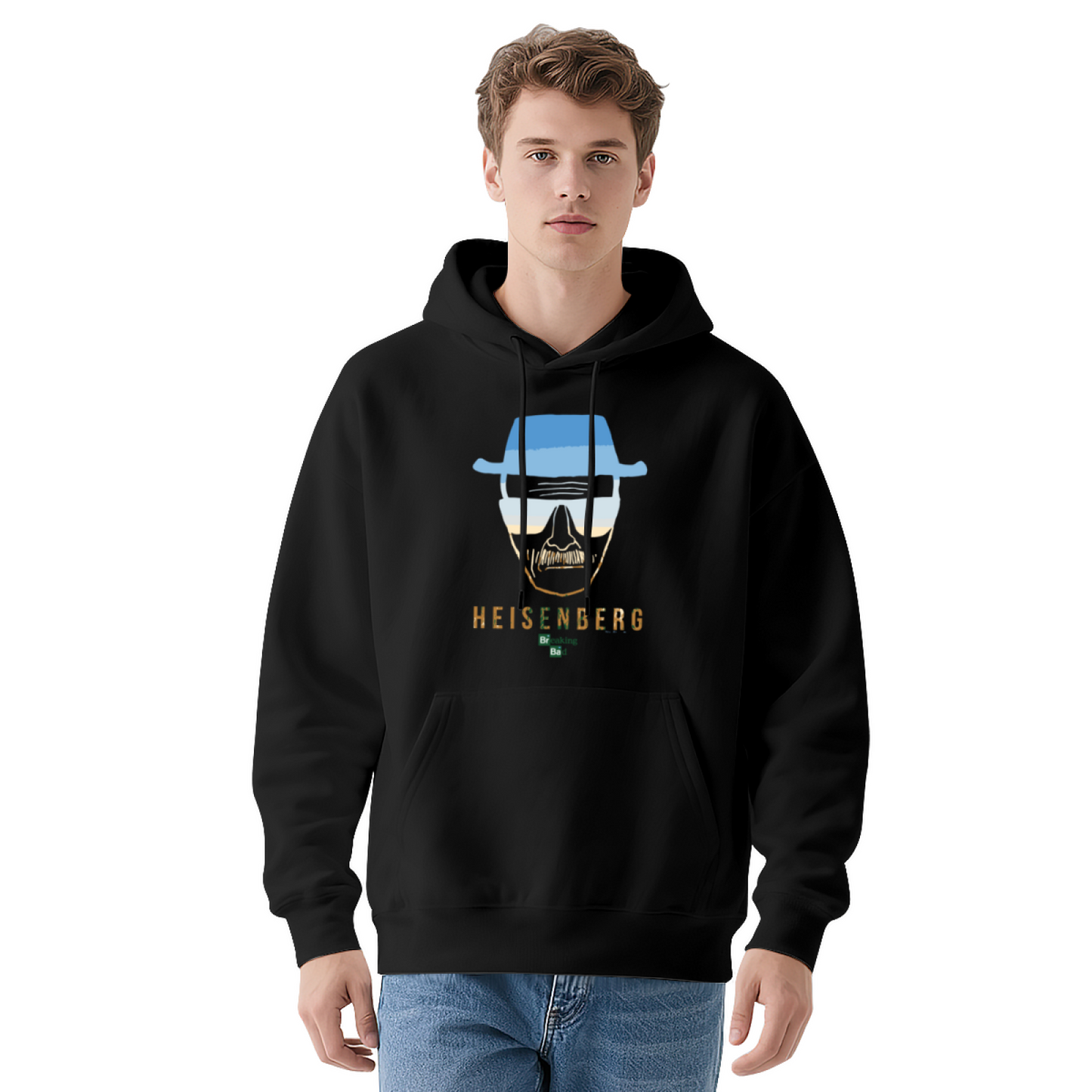Classic Heisenberg Breaking Bad Fan Hoodie, Warm Unisex Pullover