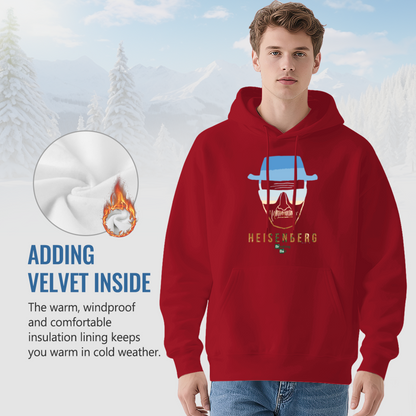Classic Heisenberg Breaking Bad Fan Hoodie, Warm Unisex Pullover